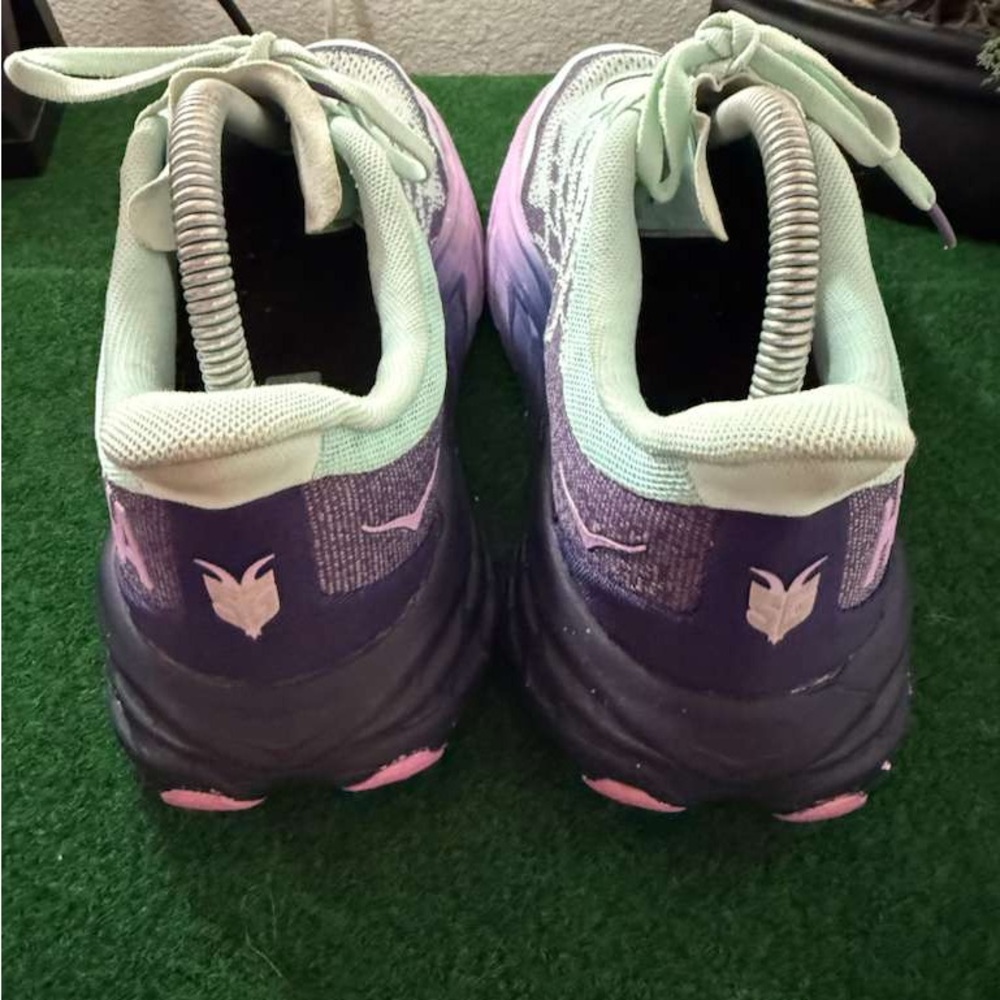 Hoka One One Women's Shoes - Mint and Lavender - Picture 3 of 8
